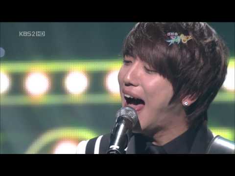 100305 KBS Music Bank - CNBLUE - Now or never + 외톨이야 孤獨的人