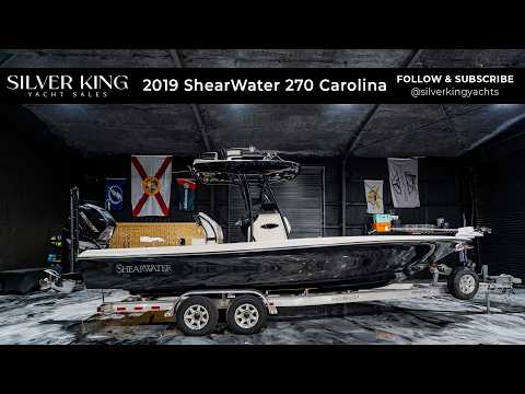 2019 Shearwater 270 Carolina Flare Video