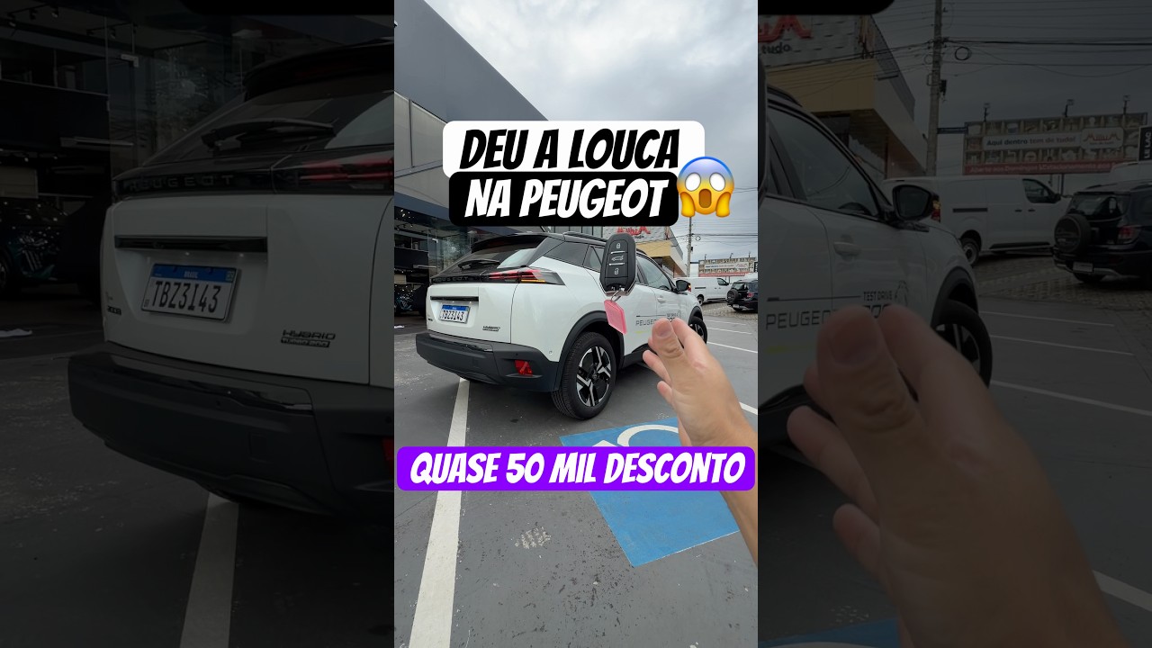 Baixou ainda mais o preço Peugeot 2008 Gt Hybrid 2026