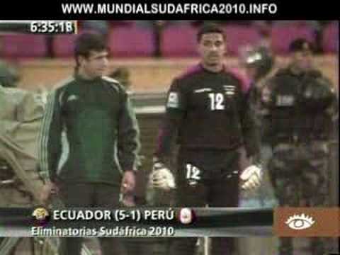 Ecuador 5 - Peru 1 MunialSudafrica2010.info