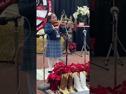 Ragtime Annie Colorado Fiddle Championships Small Fry Round 1 Sabrina Patel