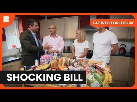 Family Spends Fortune on Branded Groceries | Eat Well For Less UK