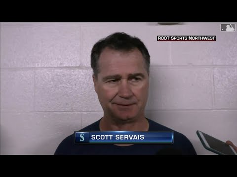 Scott Servais on benches clear