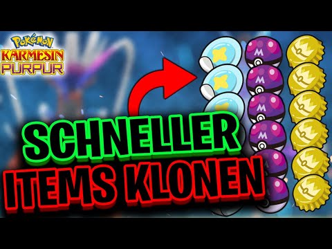 1.0.1 NEUER SCHNELLER Item Klon Glitch in Pokemon Karmesin & Purpur!