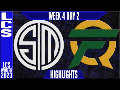 TSM vs FLY Highlights | LCS Winter 2023 W4D2 | Team Solomid vs FlyQuest