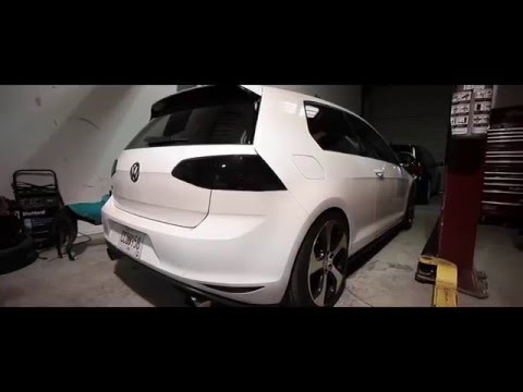2015 Mk7 GTI KW Coilovers & Savage Chassis Oil Pan Install