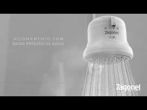 Video thumbnail of Chuveiro Ducha Ideale 220v 6800w 4 Temperaturas Zagonel