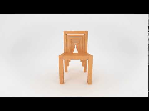 3D Furniture animation - optical illusion
