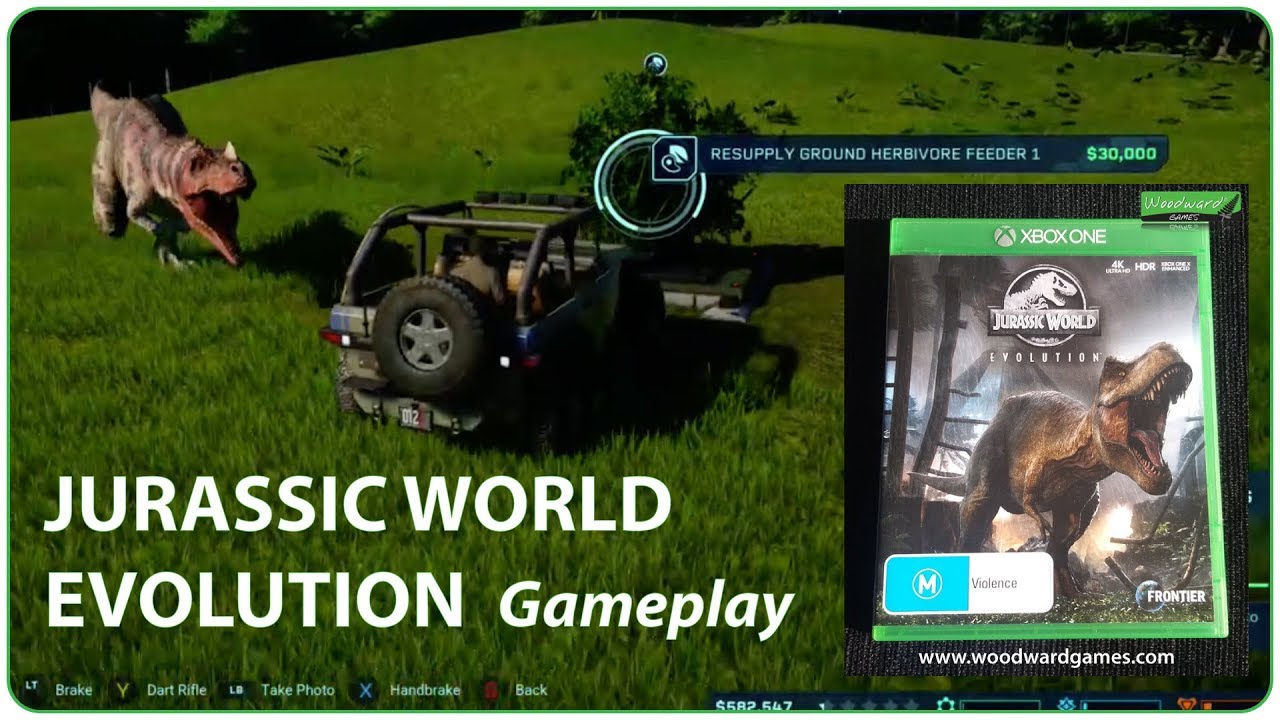 Jurassic World Evolution - Gameplay - Playing for the First Time