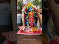 DIY Clay Small Maa Kali Murti Making Shorts