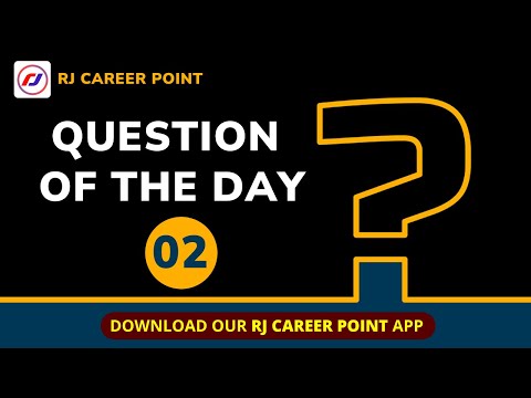 Für alle Krankenpflegeprüfungen | Frage des Tages Nr. 2 | RJ Career Point Live