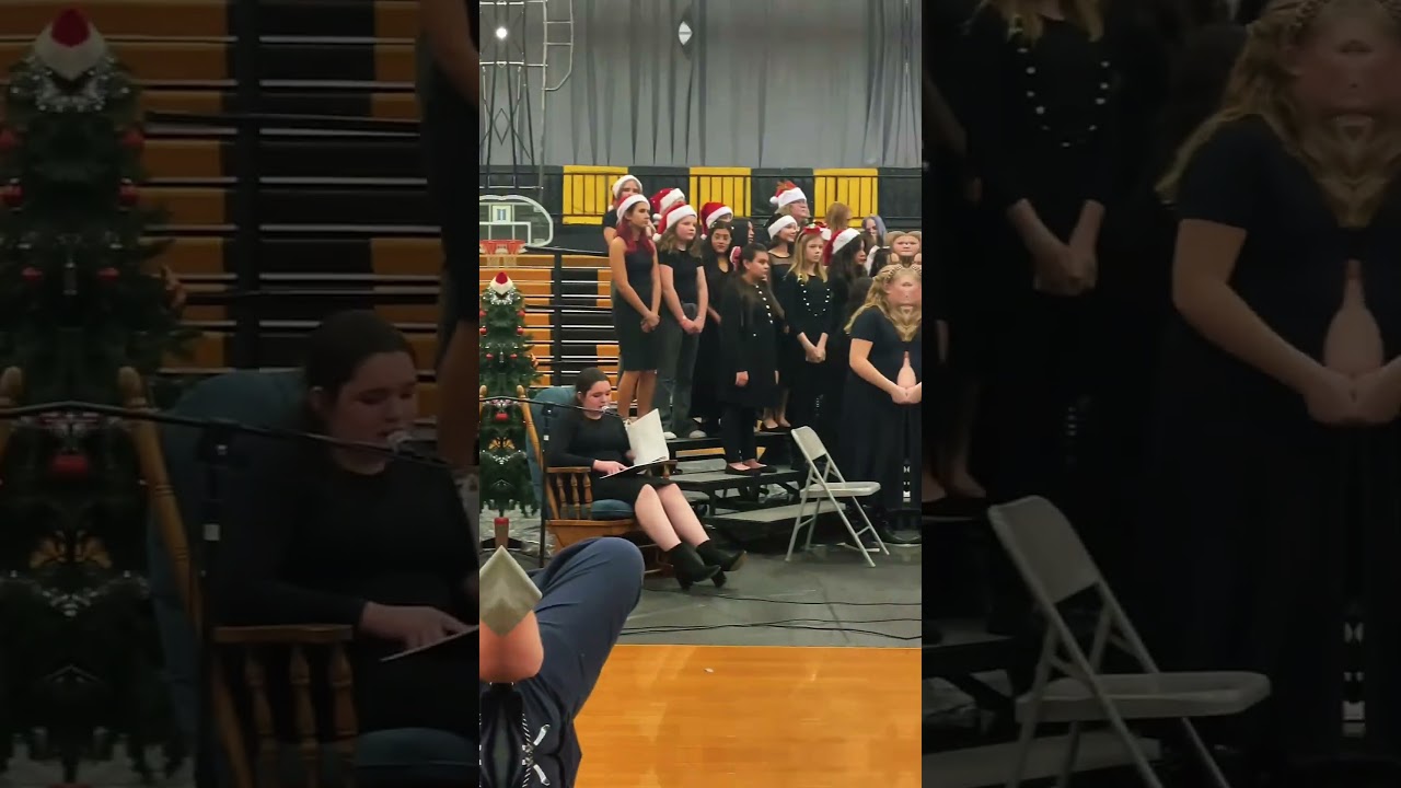Video preview image of Kuna Middle School Christmas Choir Concert; click to visit the ParentSquare post with the video