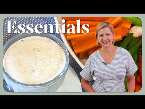 Homemade Ranch Dressing in 4 Minutes! | Recipe | Cook Along with Anna Olson