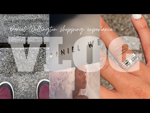 #vlog: let’s go on a full Daniel Wellington shopping experience - no budget!