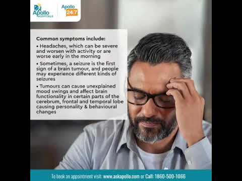 What are the actual warning signs of a Brain Tumor? | Apollo Hospitals