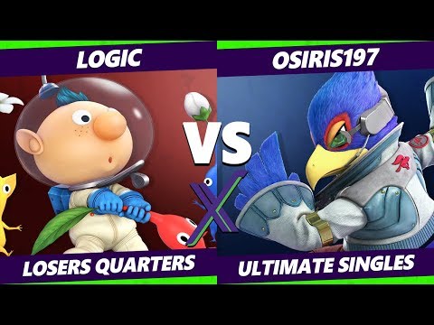Smash Ultimate Tournament - Logic (Olimar)  Vs. Osiris197 (Falco) - S@X  288 SSBU Losers Quarters