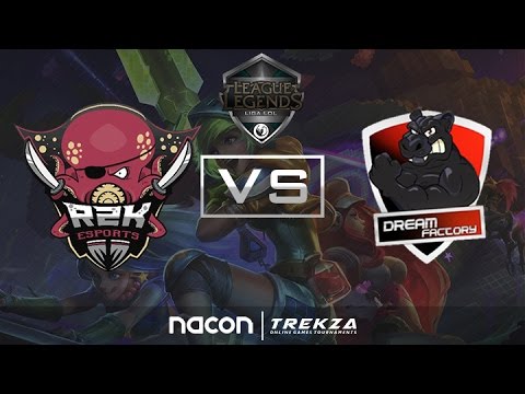 DreamFactory vs R2K - #LigaLoL - Mapa 2 - Jornada 1 - T1