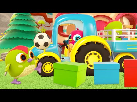 Hop Hop Baykuş ile yeni kelimeleri öğrenelim. Bebekler için eğitici çizgi film