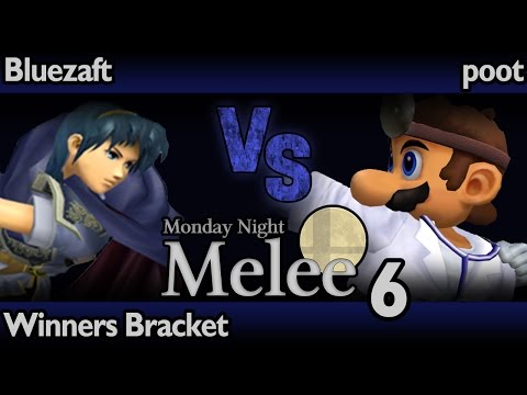 MNM6 Melee - Bluezaft (Marth, Jigglypuff) vs poot (Dr Mario, Samus) - Winners Bracket