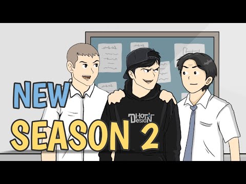 DIBALIK PERSAHABATAN DHOT & KONA - Animasi Sekolah