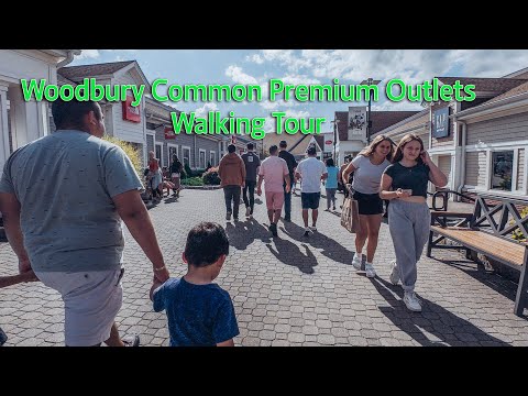 Excursão a pé pelo Woodbury Common Premium Outlets - Woodbury, NY