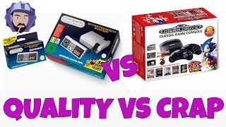 NES Mini vs ATGames Mega Drive: Quality vs. Crap | RGT 85