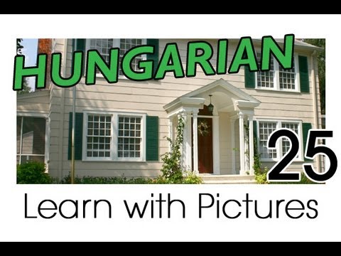 Learn Hungarian Vocabulary with Pictures - In the Home