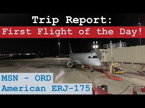 YouTube thumbnail for American Airlines Embraer 175