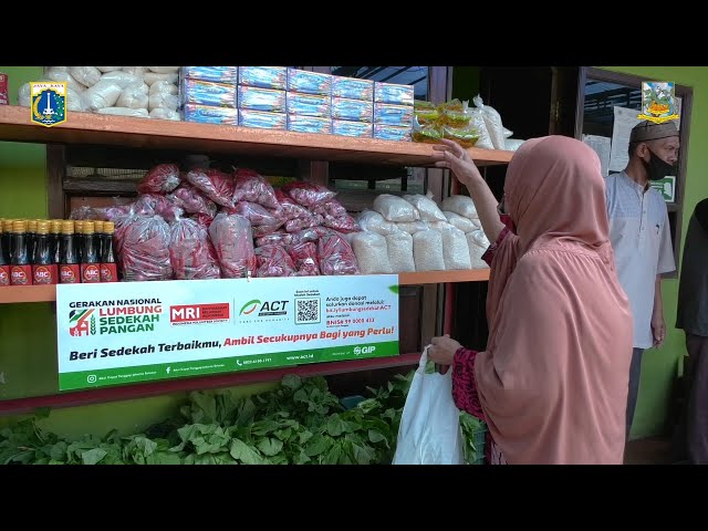 Program Lumbung Sedekah Pangan Di Masjid Jami' Asy Syakirin, Kelurahan Cipedak