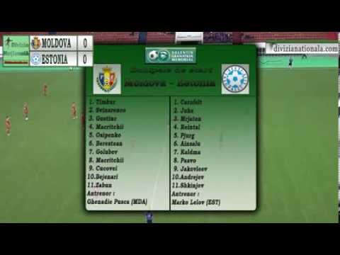 Moldova U18 1-1 Estonia U18 Memorial „Valentin Granatkin"