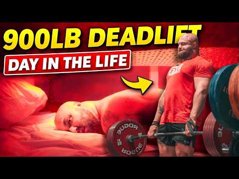World’s Strongest Man’s 900lb Deadlift Day in the Life