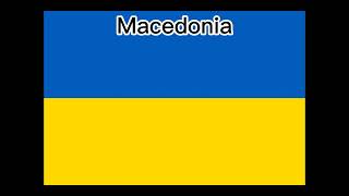 Countries That Support Macedonia VS That Support Bulgaria