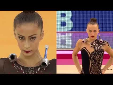 Ganna Rizatdinova - Yeva Meleshchuk Comparison