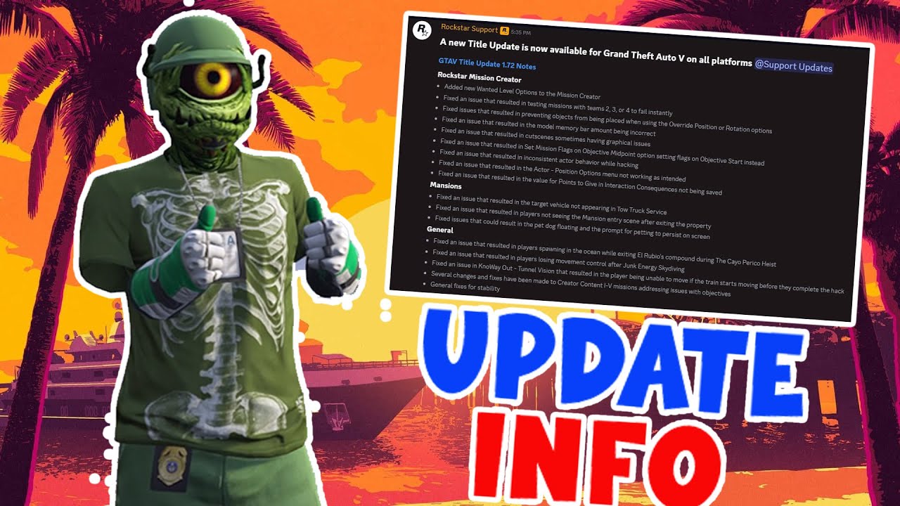 GTA Online Title Update 1.72 Explained | All Fixes & Changes (2026)