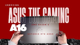 ASUS TUF GAMING A16 16” Notebook UNBOXING
