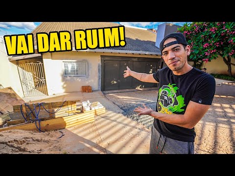 THE WALL OF THE NEW HOUSE WILL FALL (VERY DANGEROUS)