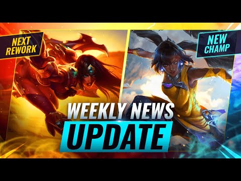 NEWS UPDATE: Nilah Reveal + Star Guardian Skins & MORE - League of Legends