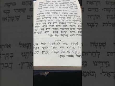 Chazan Nathan Gluck - Nusach Easy to learn Rosh Chodesh Bensching