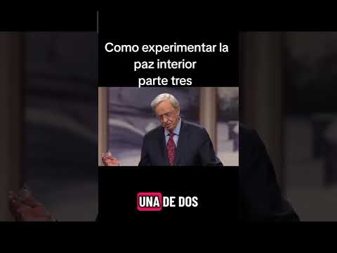 Como experimentar la paz interior ( Charles Stanley)