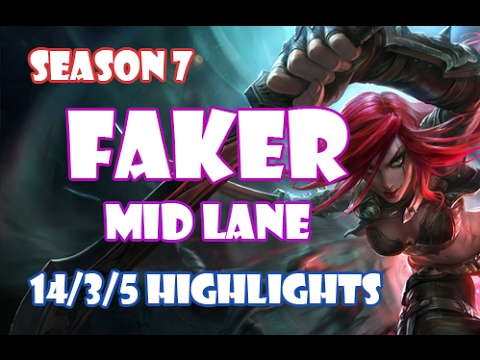 SKT T1 Faker - Katarina vs Ekko - KR LOL - Highlights -  페이커 카타리나  - YouTube - 720p