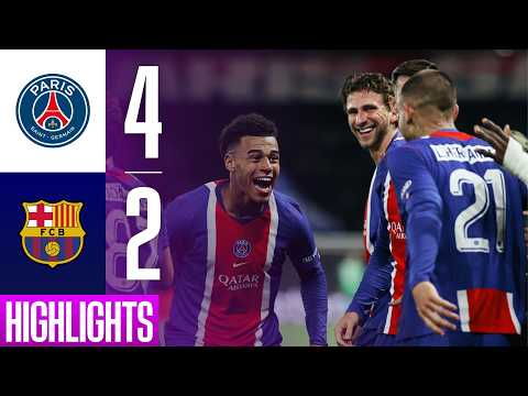 PARIS 4-2 BARCELONA I LE RESUMÉ D'UN MATCH FOU !