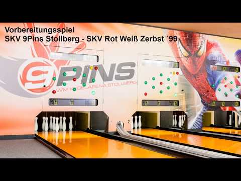 Vorbereitungsspiel SKV 9Pins Stollberg - SKV Rot Weiß Zerbst ´99