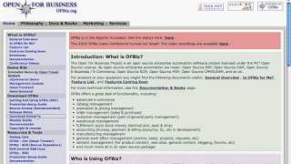 Apache OFBiz YouTube Video
