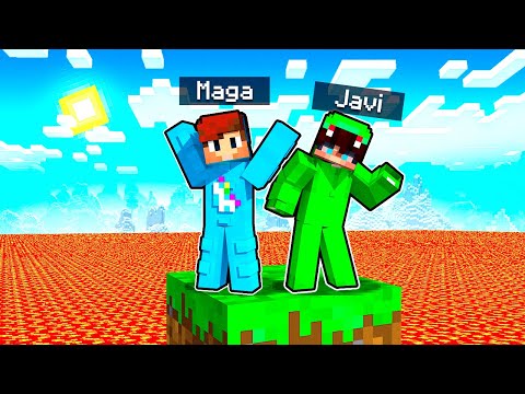 La lava sube cada minuto en Minecraft🤯