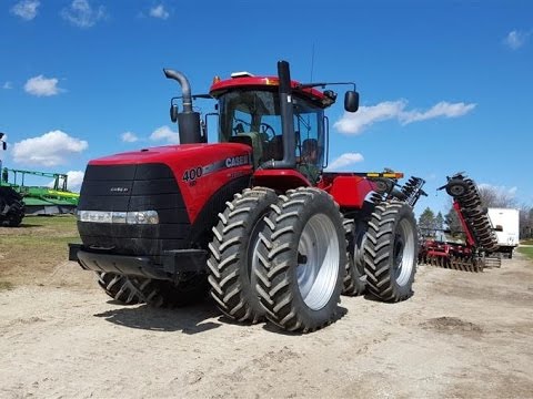 Case IH Steiger 400 HD Tractors Sold on Recent Auctions