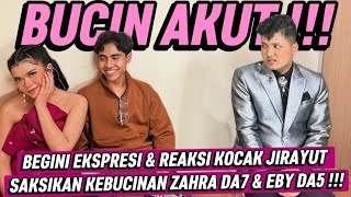 Download lagu BUCIN AKUT!! BEGINI EKSPRESI & REAKSI KOCAK JIRAYUT SAKSIKAN KEBUCINAN ZAHRA DA7 & EBY DA5 !!! mp3