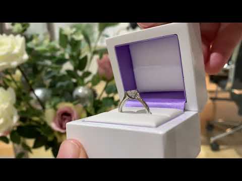 1 Carat Tension Set Engagement Ring - Unity