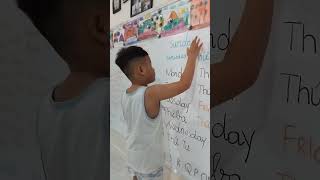 How to write Vietnamese for kids🍀The days of the week🌿