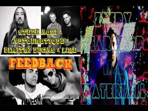 Steve Aoki  & Dimitri Vegas & Like Mike Vs Coldplay - Waterfall Feedback (DJ Ido Shalev Mash-up)