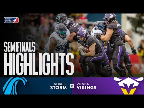 Nordic Storm @ Vienna Vikings - Highlights | Semifinals | Season 2025